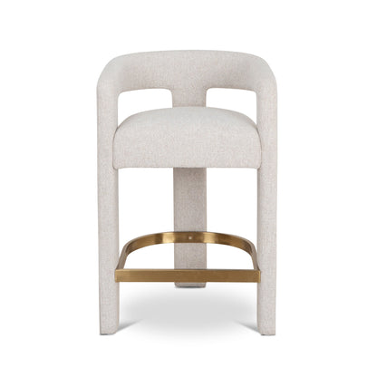 Castaway 65cm Bar Stool - Coastal Beige