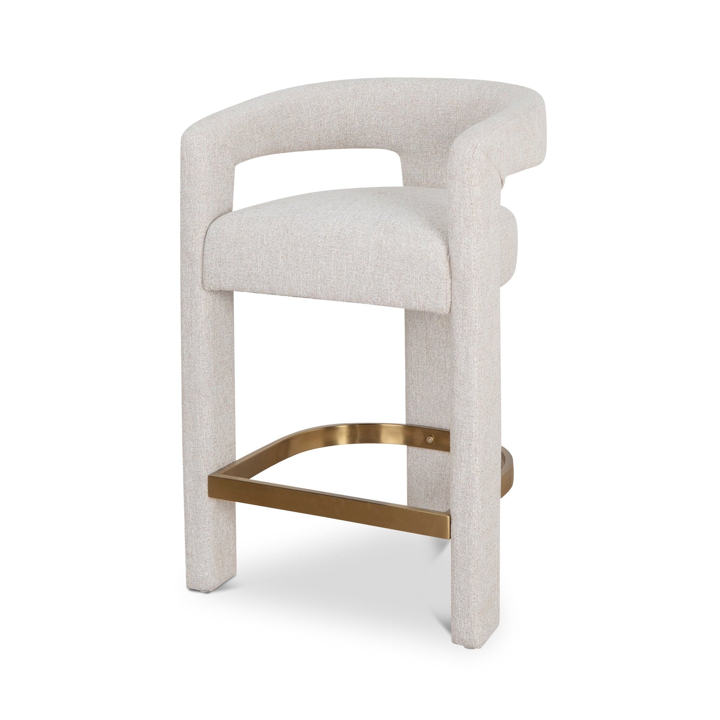 Castaway 65cm Bar Stool - Coastal Beige