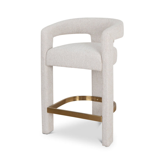 Castaway 65cm Bar Stool - Coastal Beige