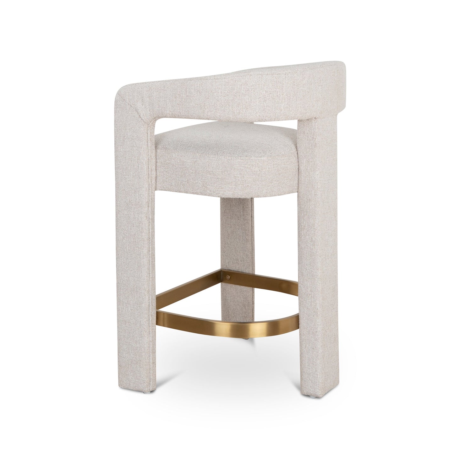 Castaway 65cm Bar Stool - Coastal Beige