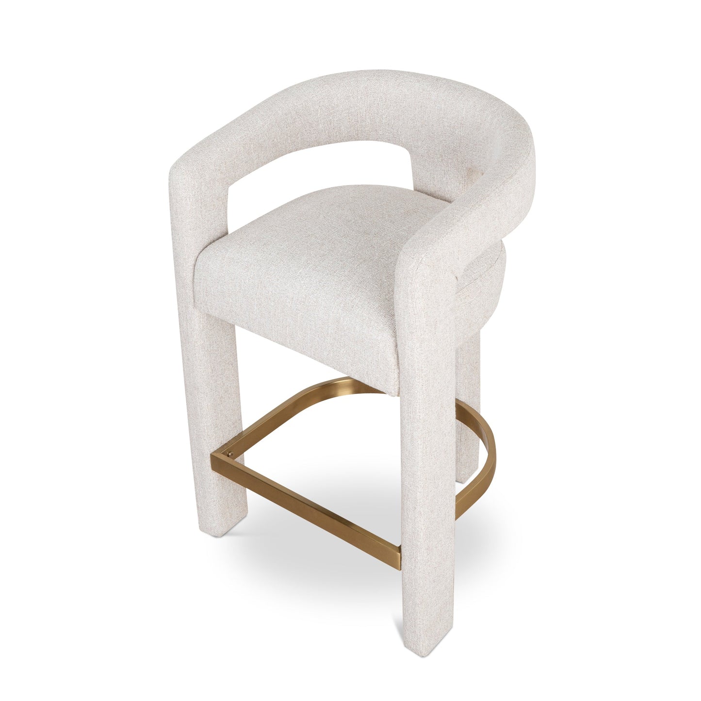Castaway 65cm Bar Stool - Coastal Beige
