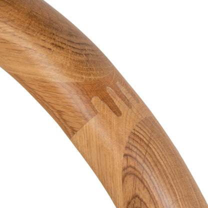 Adir 66cm Natural Bar Stool - Clay Grey