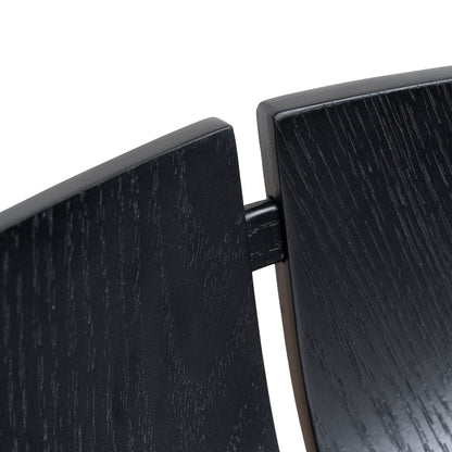 Breeze 65cm Bar Stool - Full Black