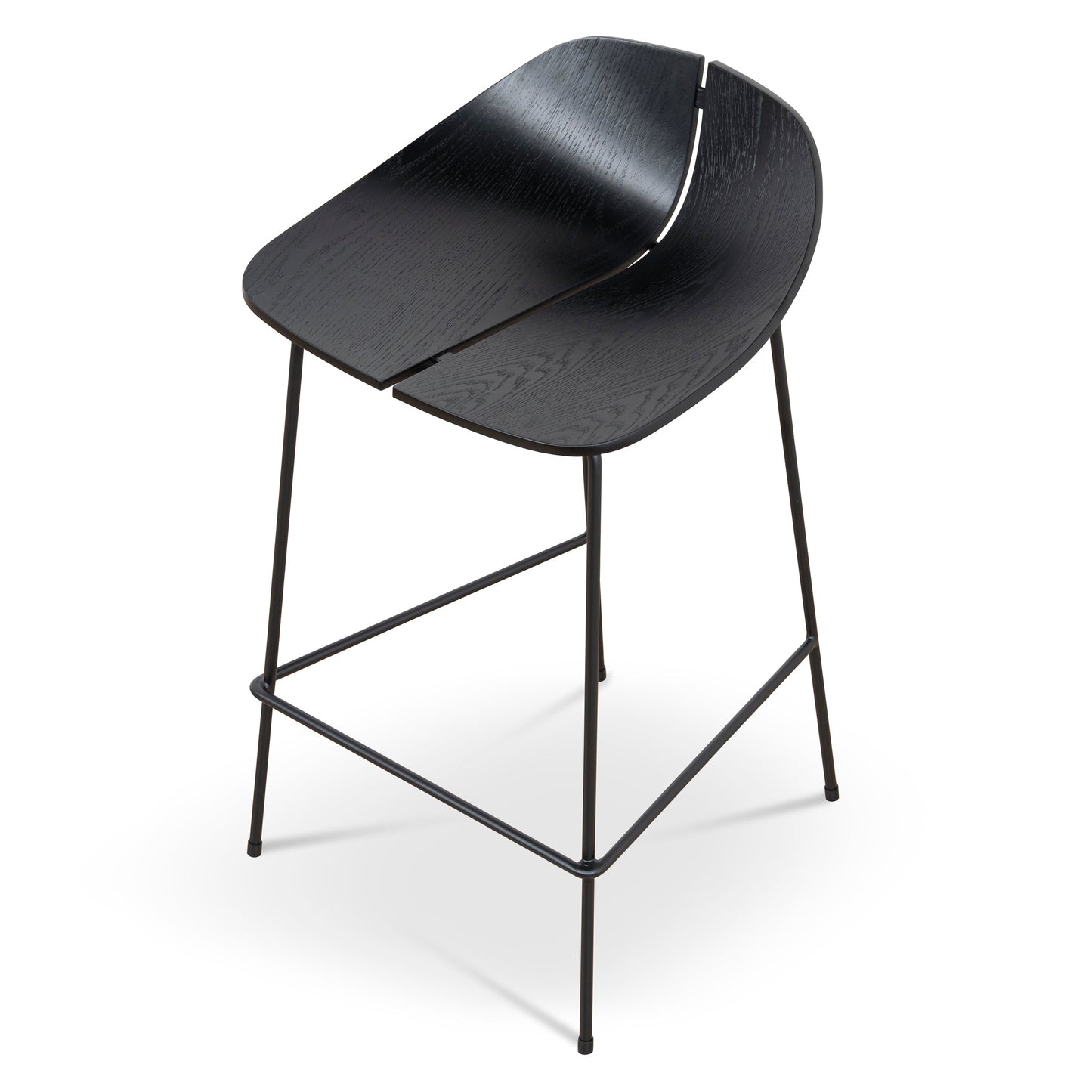 Breeze 65cm Bar Stool - Full Black