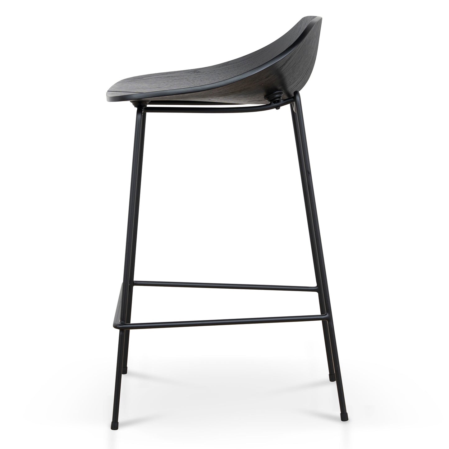 Breeze 65cm Bar Stool - Full Black