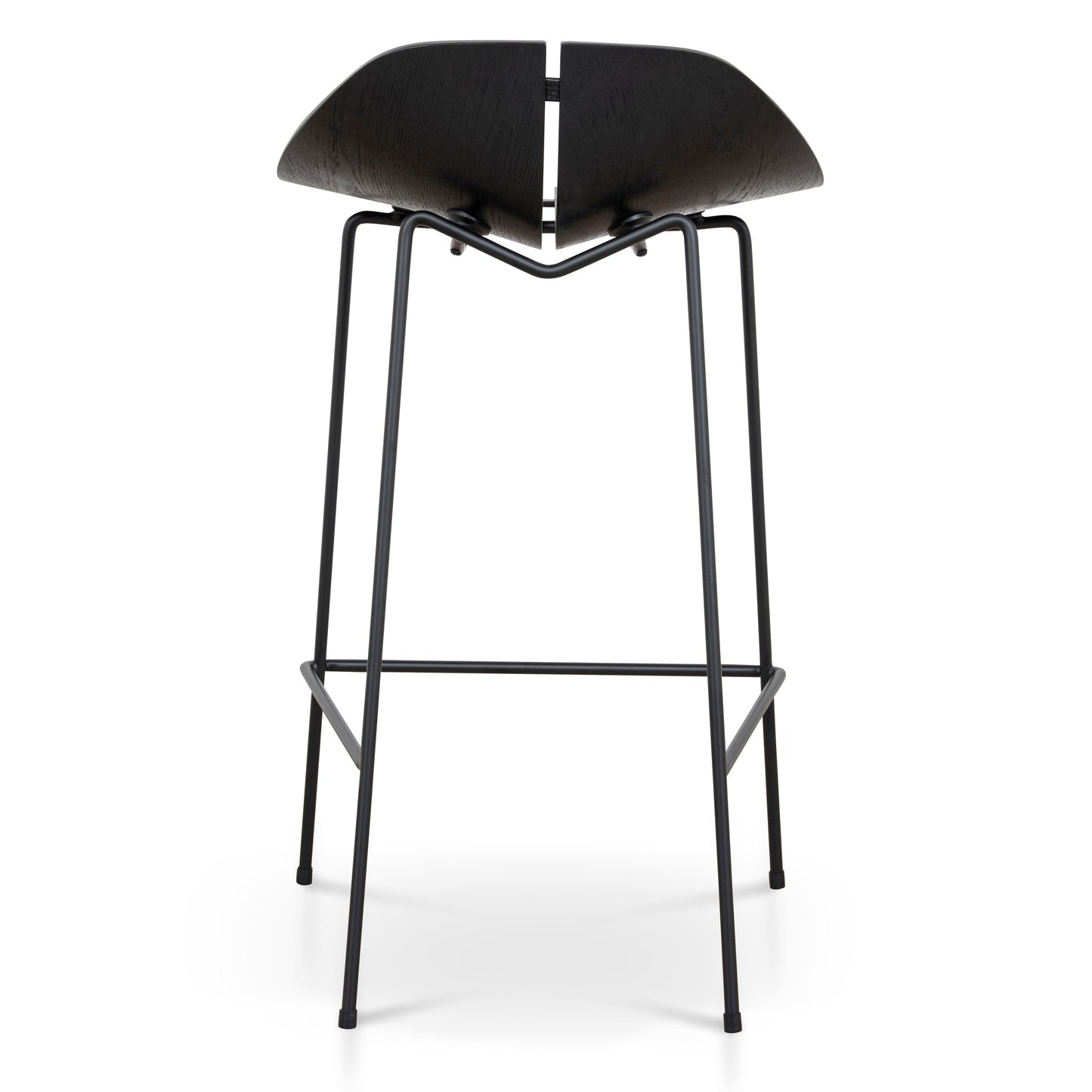 Breeze 65cm Bar Stool - Full Black