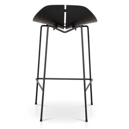 Breeze 65cm Bar Stool - Full Black