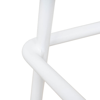Breeze 65cm Bar Stool - Full White