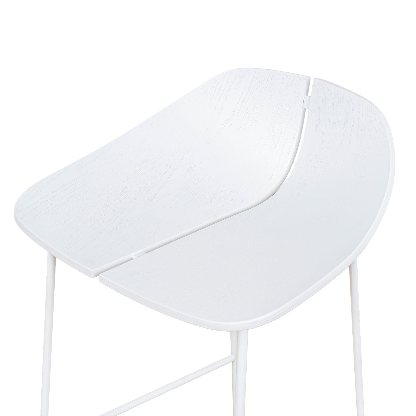 Breeze 65cm Bar Stool - Full White