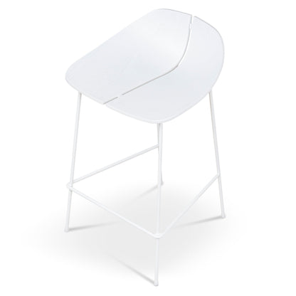 Breeze 65cm Bar Stool - Full White