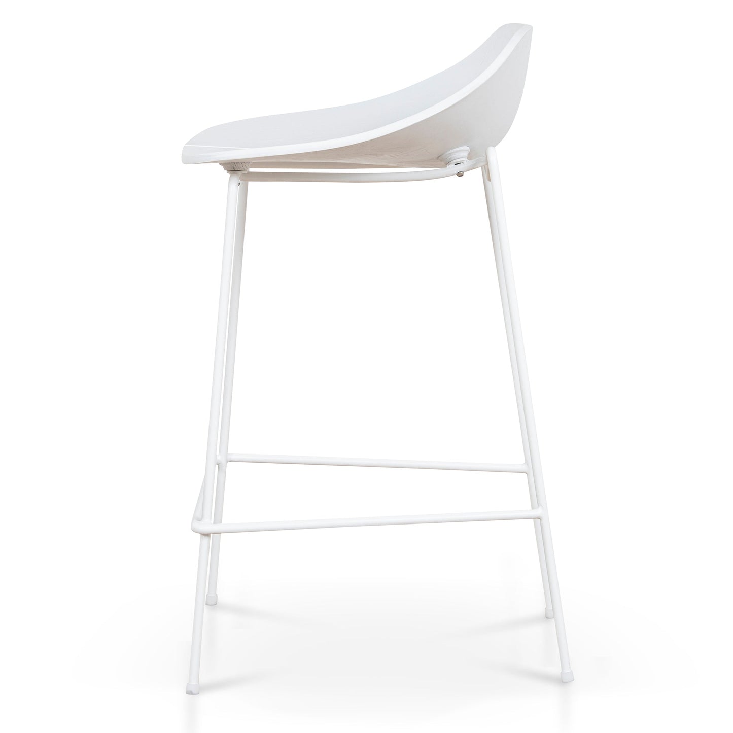 Breeze 65cm Bar Stool - Full White