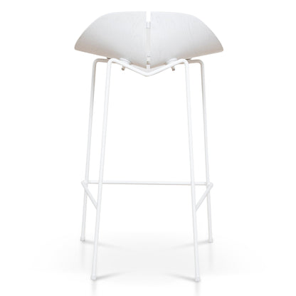 Breeze 65cm Bar Stool - Full White