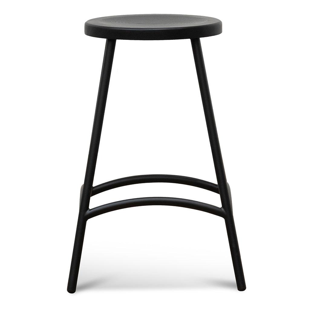 Alondra 65cm Barstool - Full Black