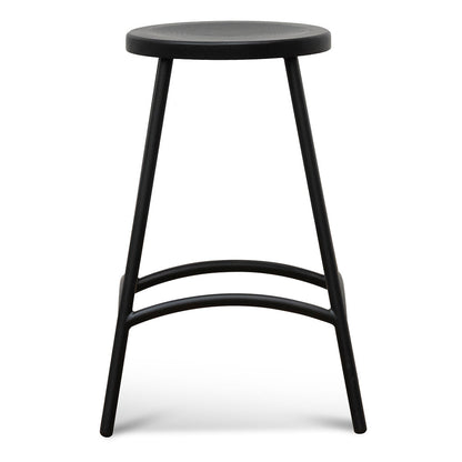Alondra 65cm Barstool - Full Black