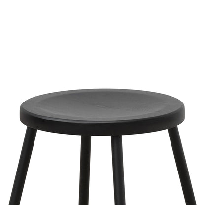 Alondra 65cm Barstool - Full Black