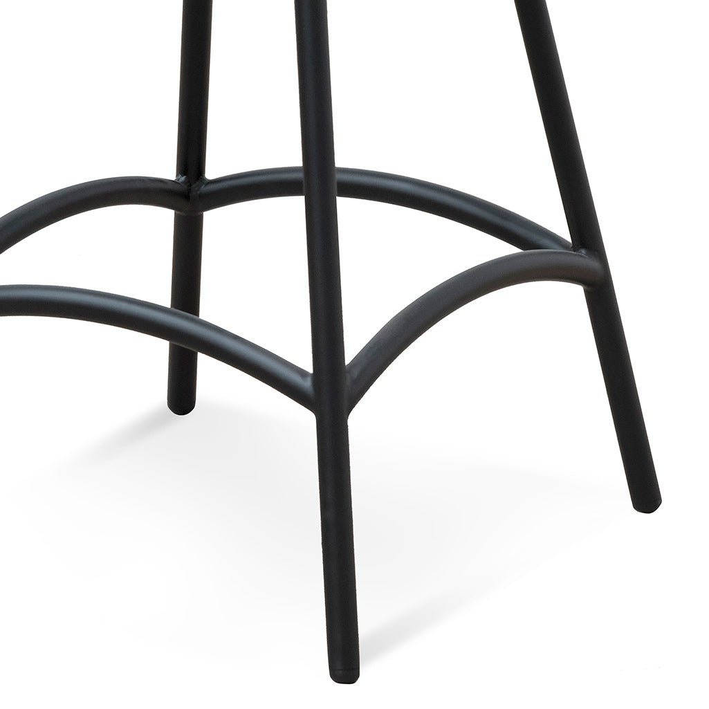 Alondra 65cm Barstool - Full Black