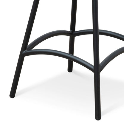 Alondra 65cm Barstool - Full Black