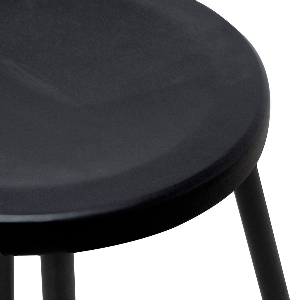 Alondra 65cm Barstool - Full Black