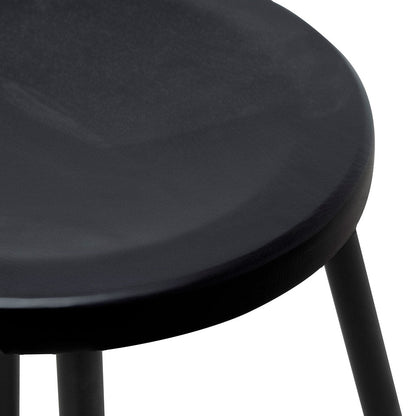 Alondra 65cm Barstool - Full Black