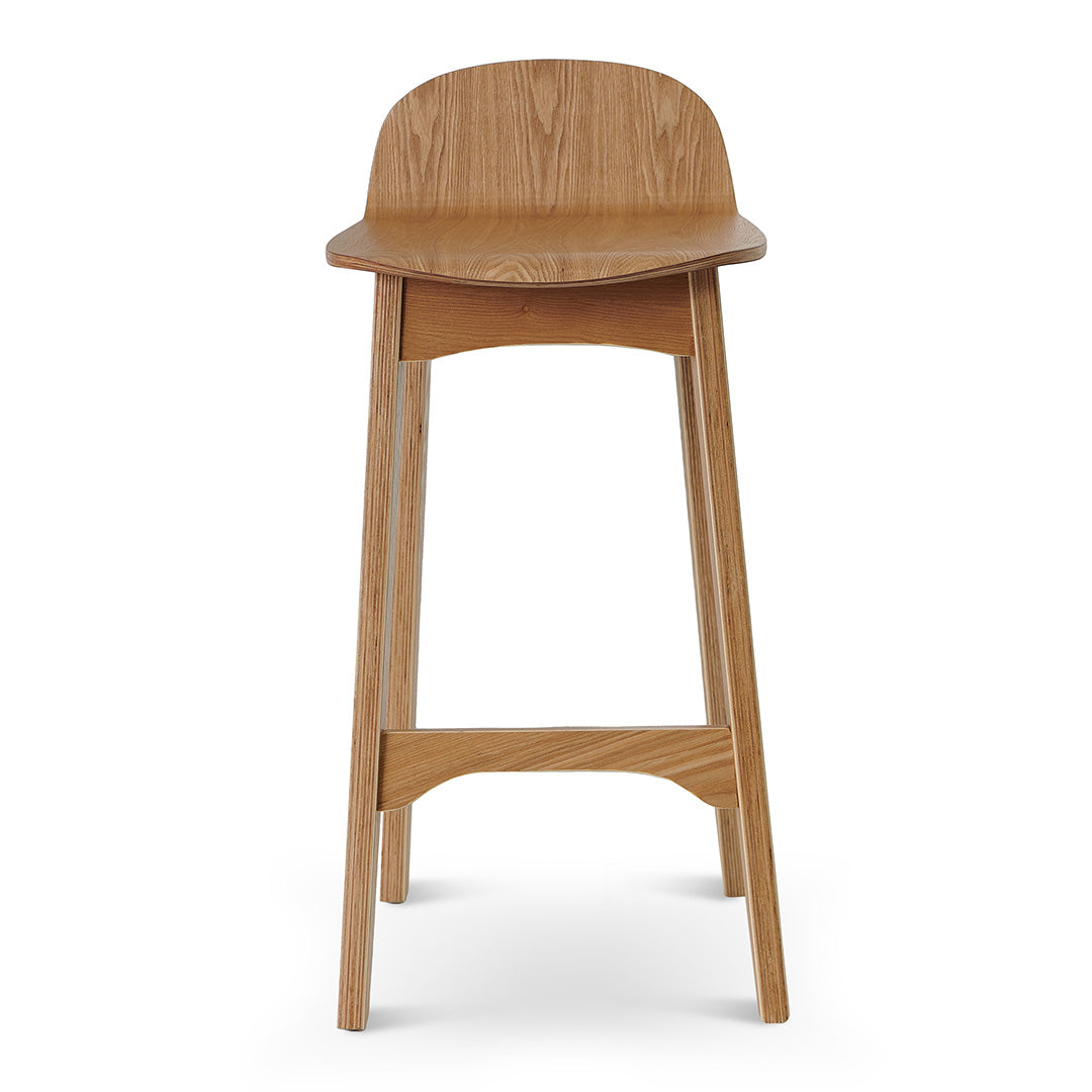 Connor 65cm Bar Stool - Natural