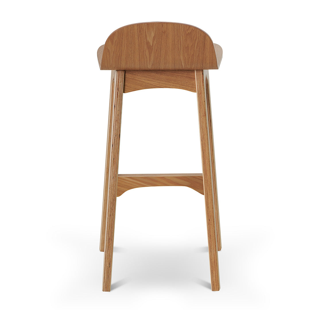 Connor 65cm Bar Stool - Natural