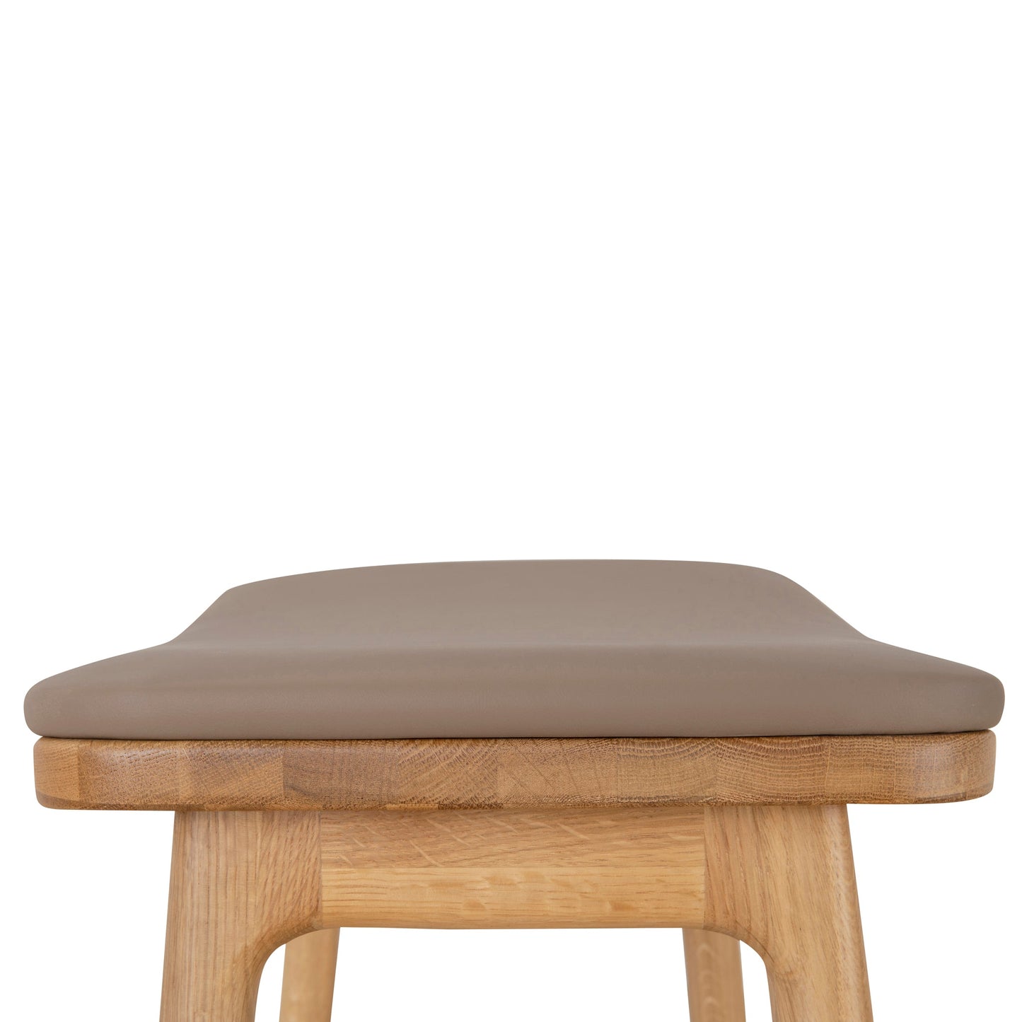 Cyprus 67cm Natural Bar Stool - Mocha Brown