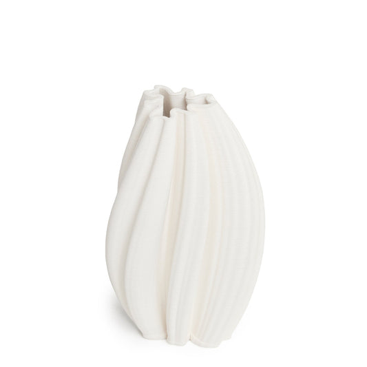 Beais 17cm Vase - White