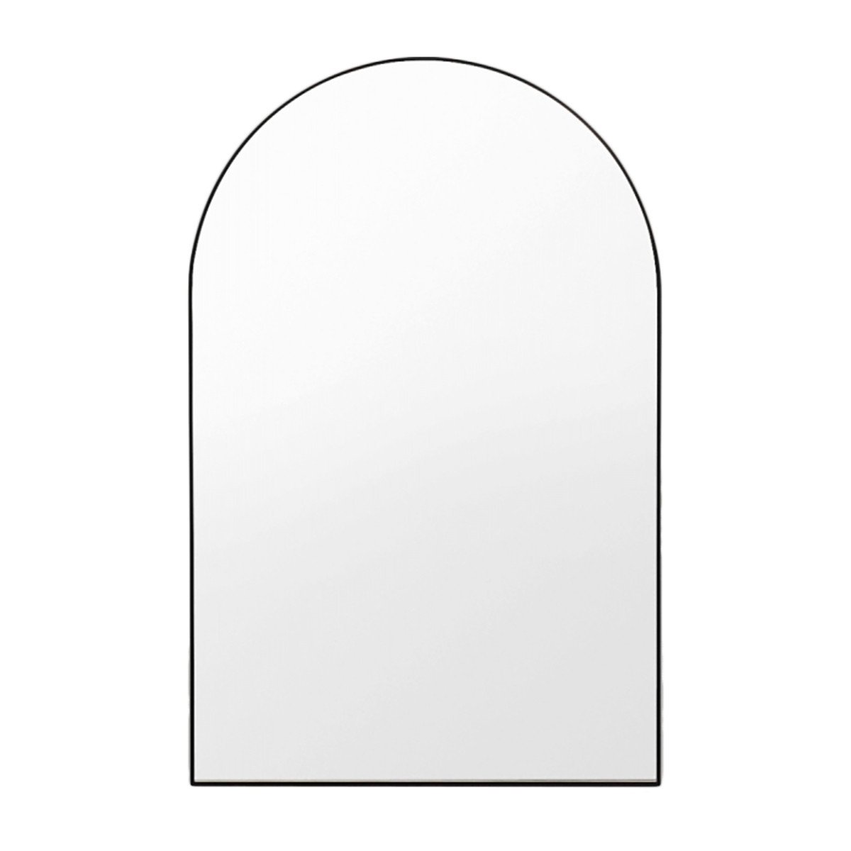 Bjorn 85cm Arch Mirror - Black