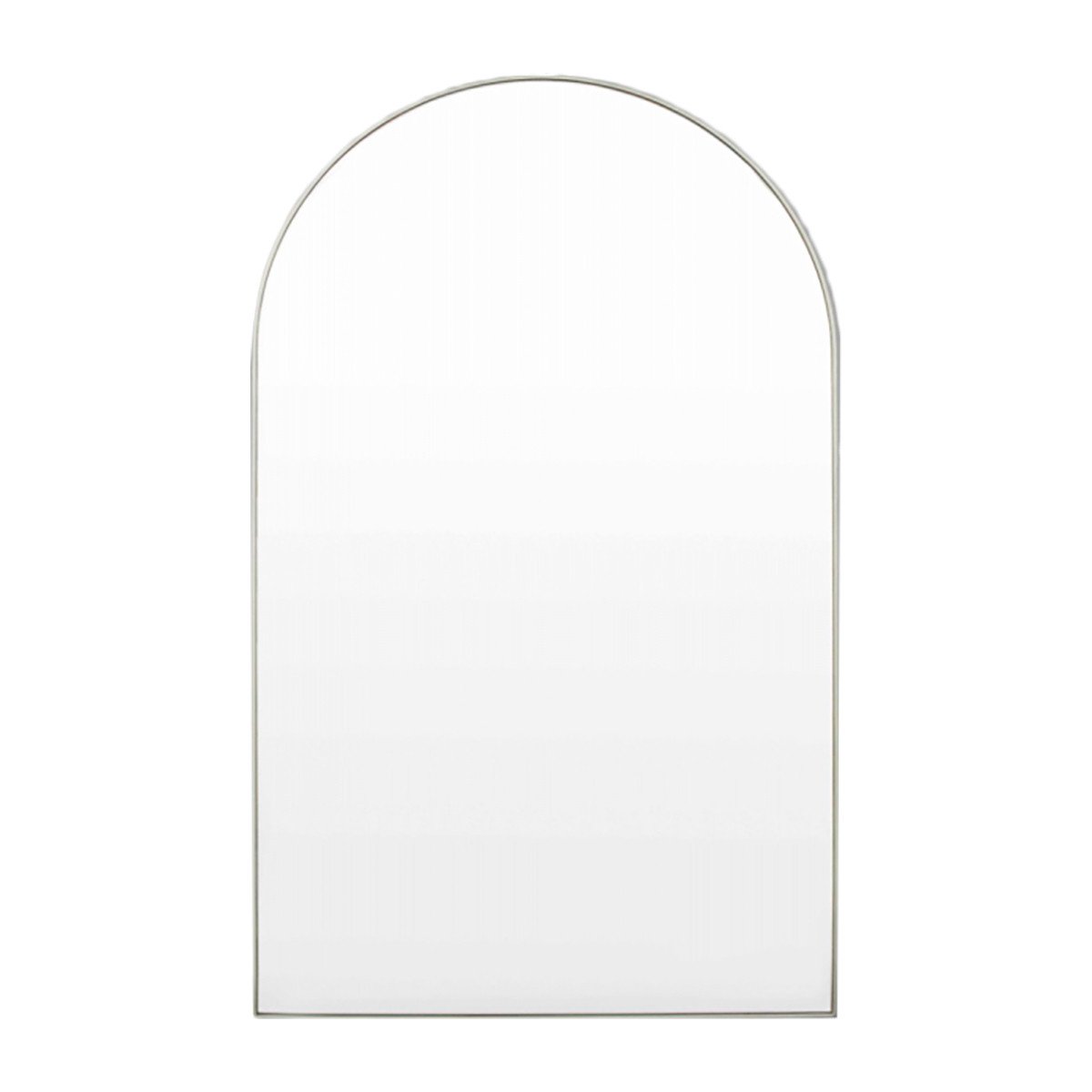 Bjorn 85cm Arch Mirror - Silver