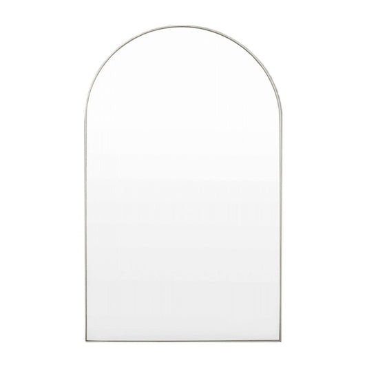 Bjorn 85cm Arch Mirror - Silver