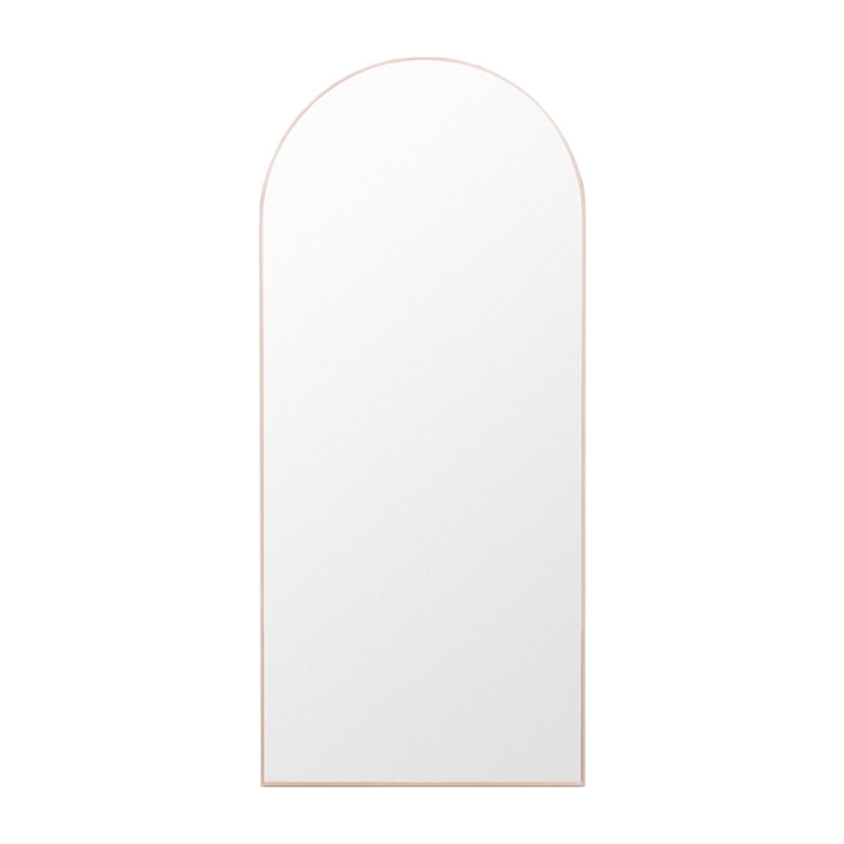 Bjorn Arch Floor Mirror - Powder