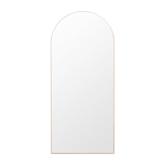 Bjorn Arch Floor Mirror - Powder