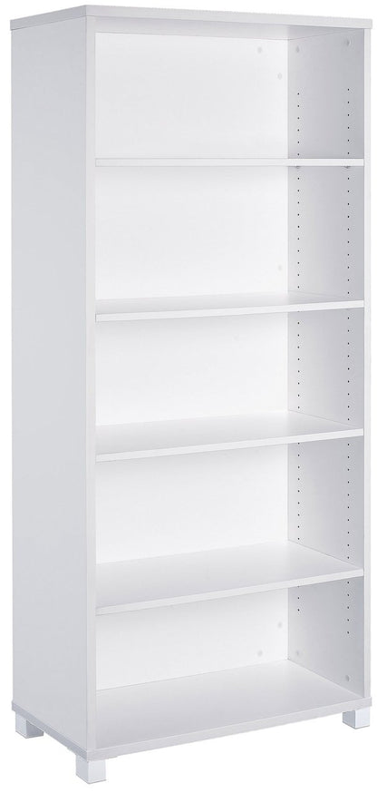 Axis 5 Tier Bookcase Storage - White