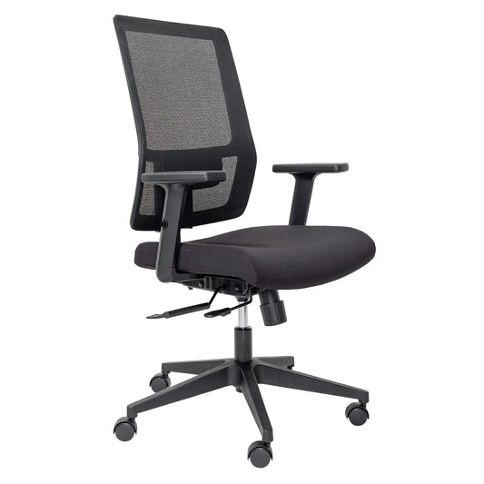Buro Mantra Ergonomic Office Chair with Arm - Black