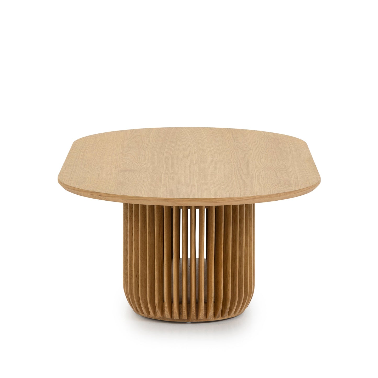 Arvena 1.3m Oval Coffee Table - Natural