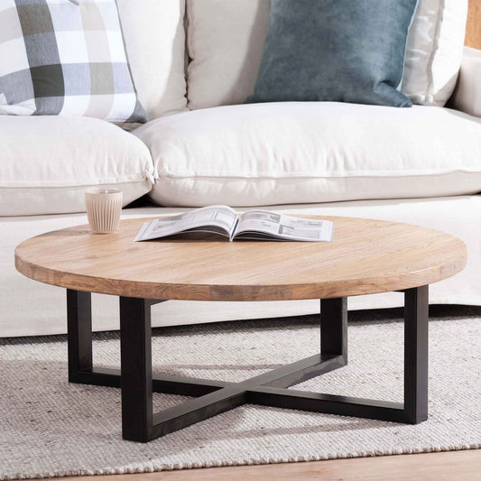Arthur Reclaimed 100cm Round Coffee Table