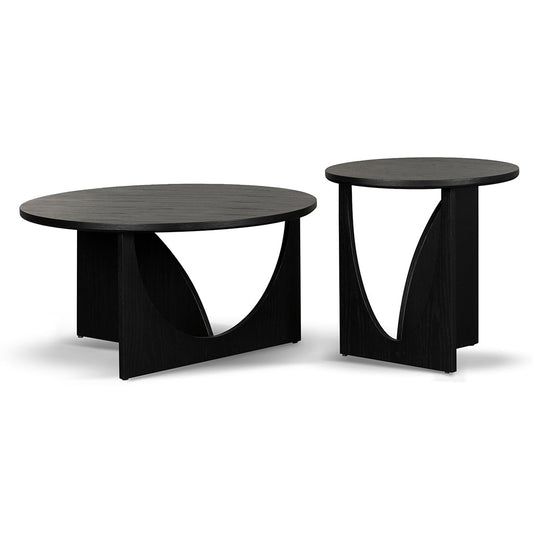 Ariana Nested Coffee Table - Full Black