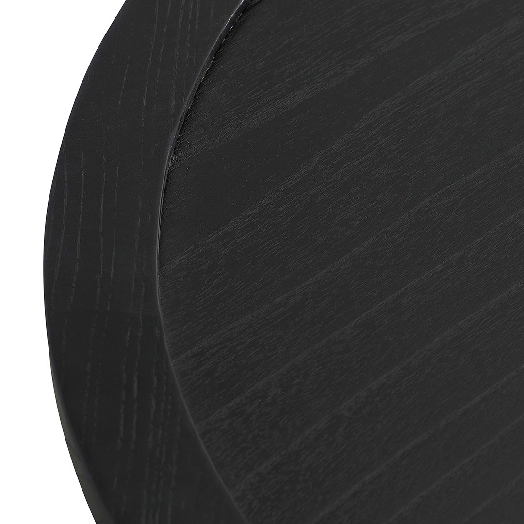 Adam 1.4m Coffee Table - Full Black