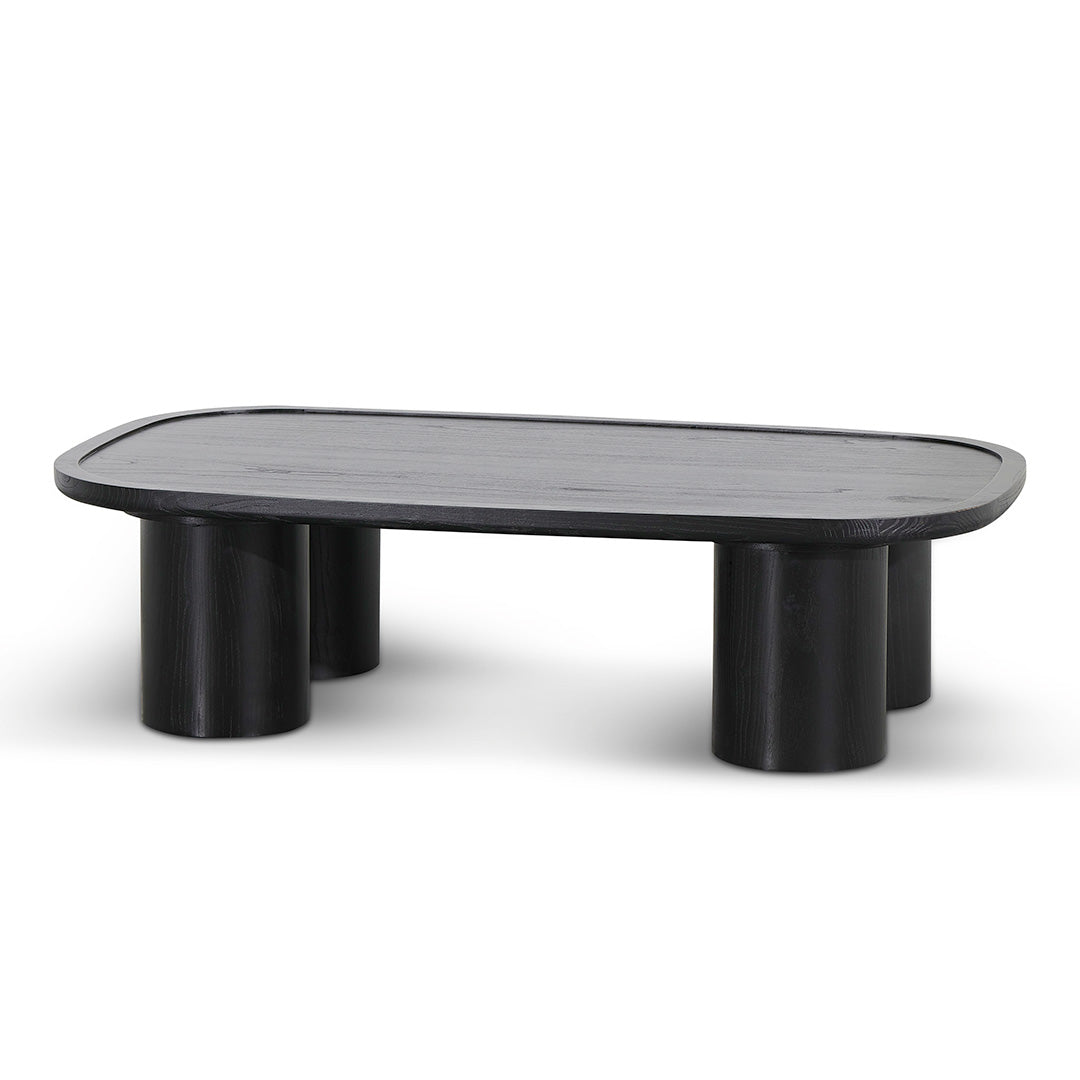 Adam 1.4m Coffee Table - Full Black