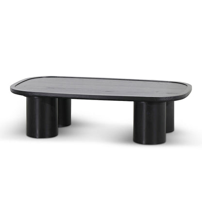 Adam 1.4m Coffee Table - Full Black