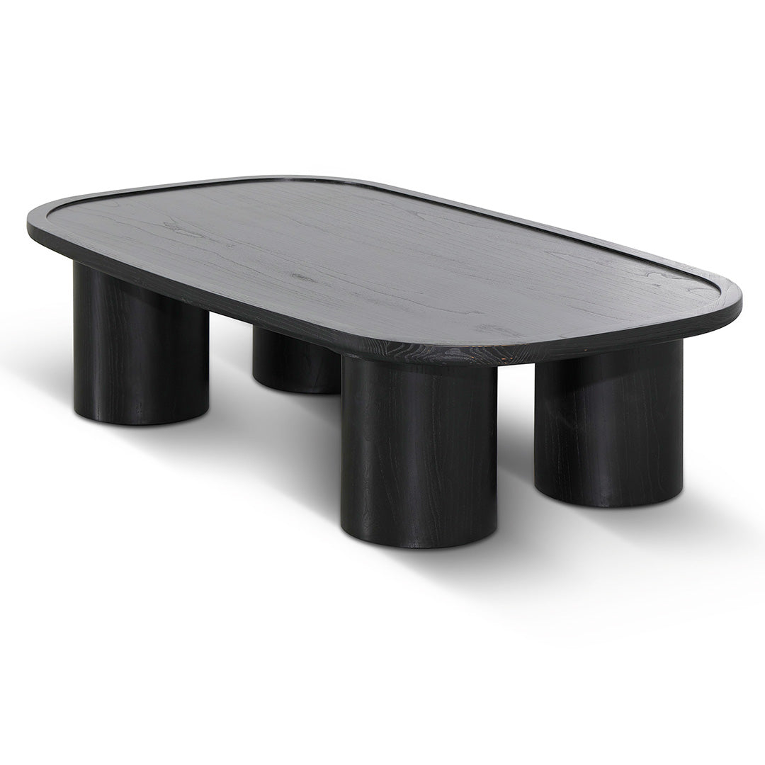 Adam 1.4m Coffee Table - Full Black