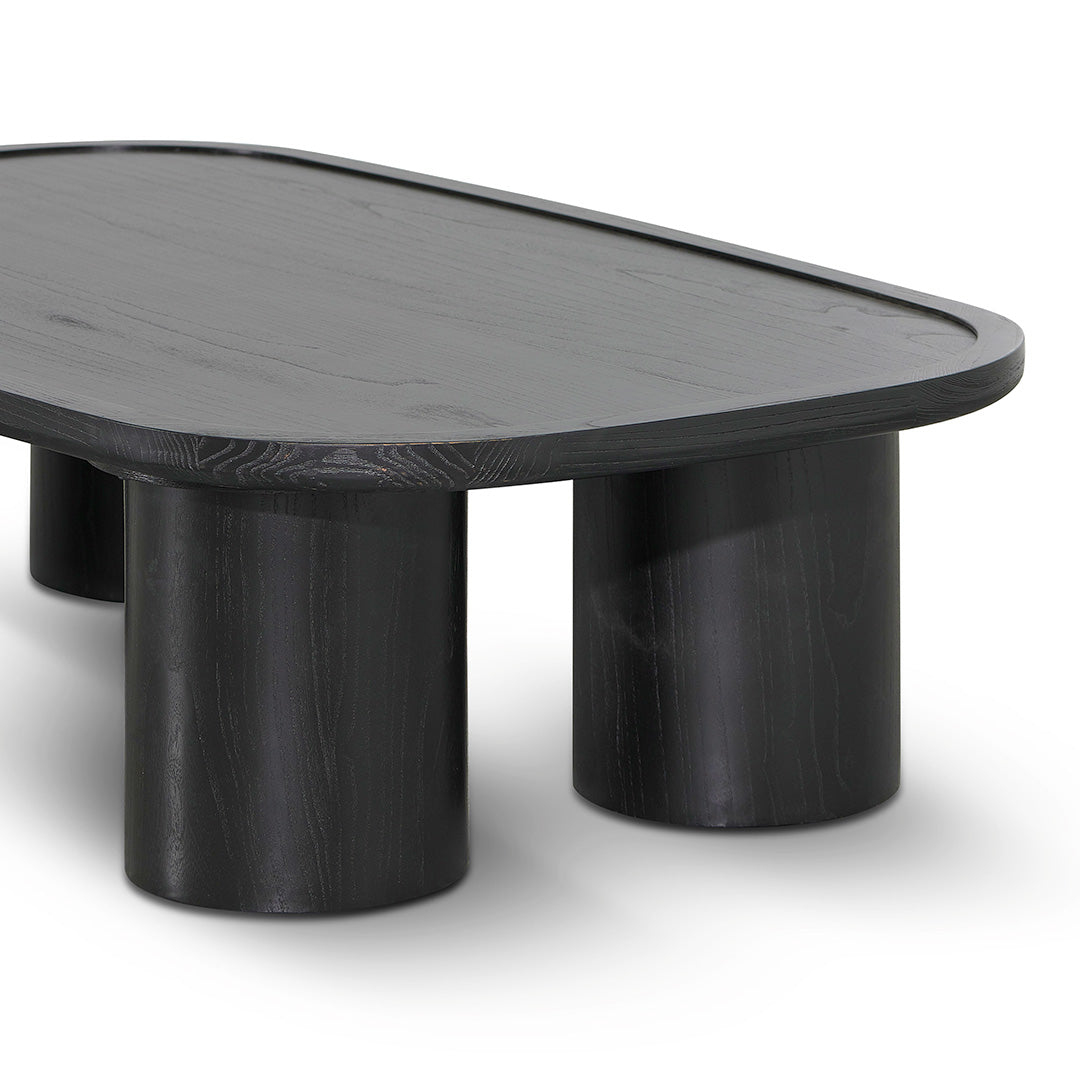 Adam 1.4m Coffee Table - Full Black