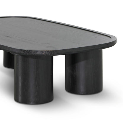 Adam 1.4m Coffee Table - Full Black