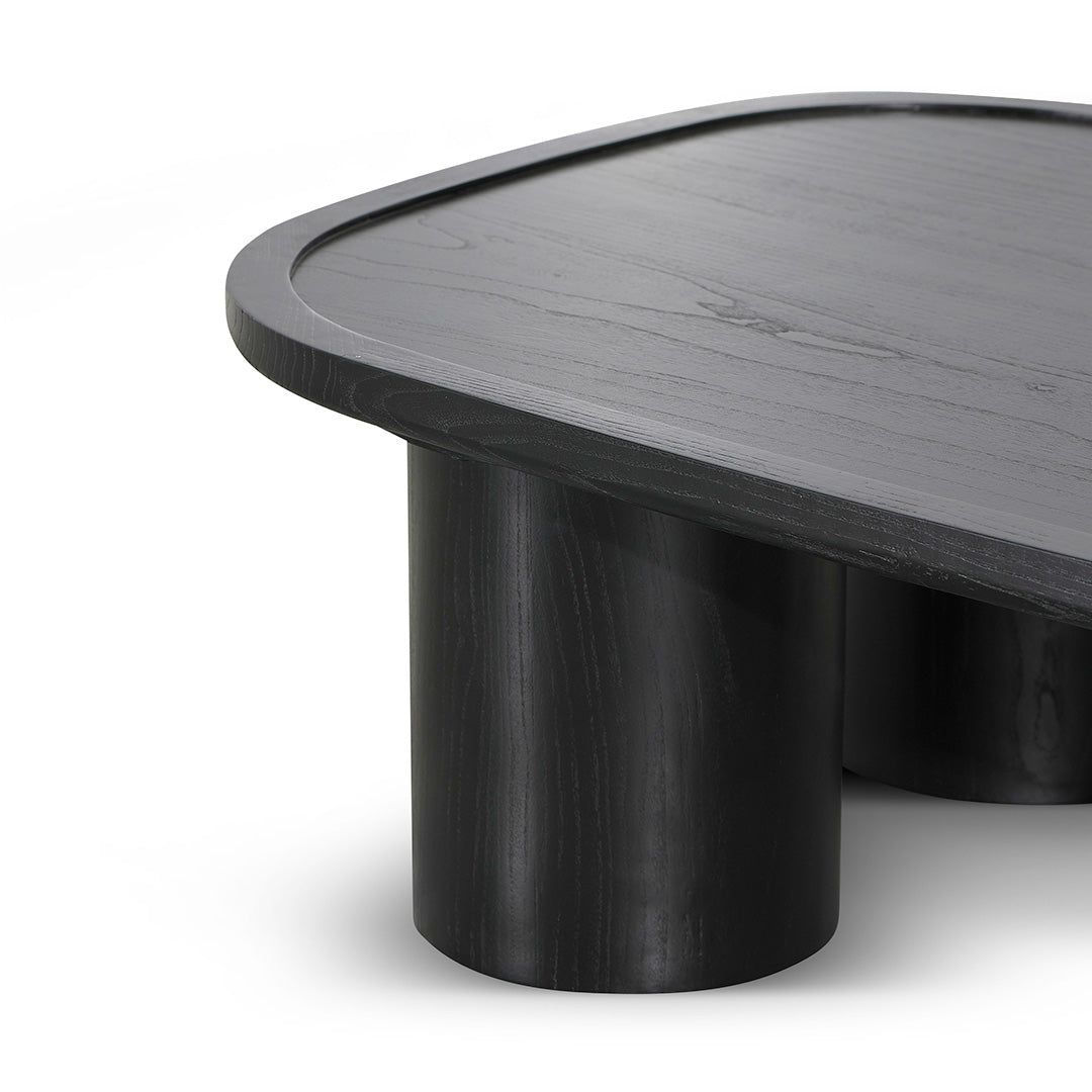 Adam 1.4m Coffee Table - Full Black