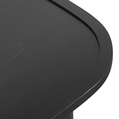 Adam 1.4m Coffee Table - Full Black