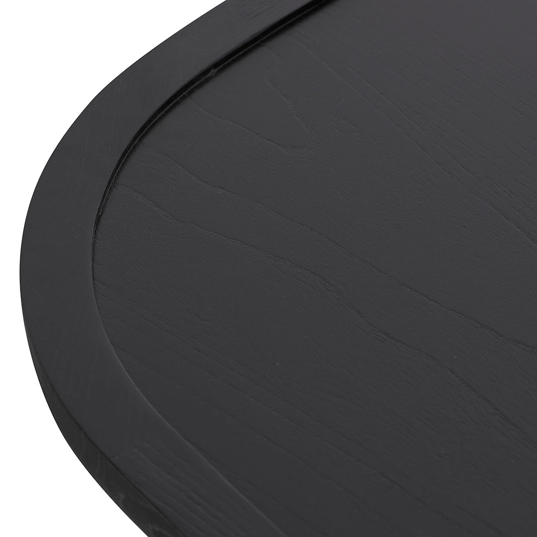 Adam 1.4m Coffee Table - Full Black