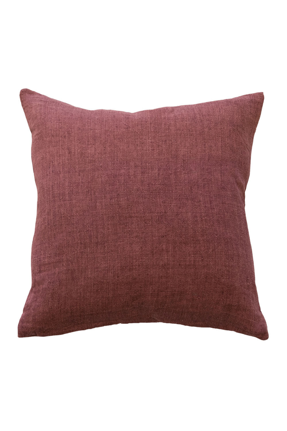 Baya Indira Linen Cushion - Red Clay