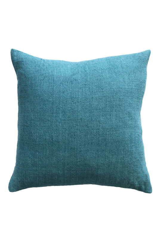 Baya Indira Linen Cushion - Baltic Sea
