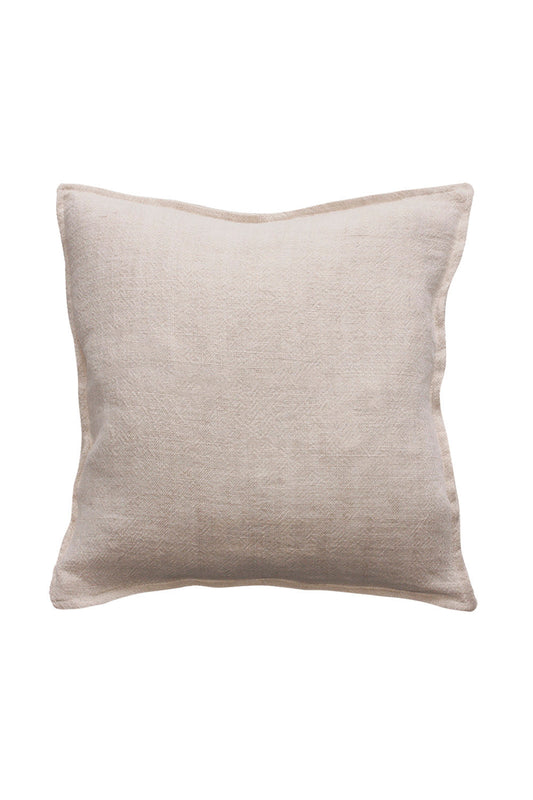 Baya Flaxmill Linen Cushion - Nude