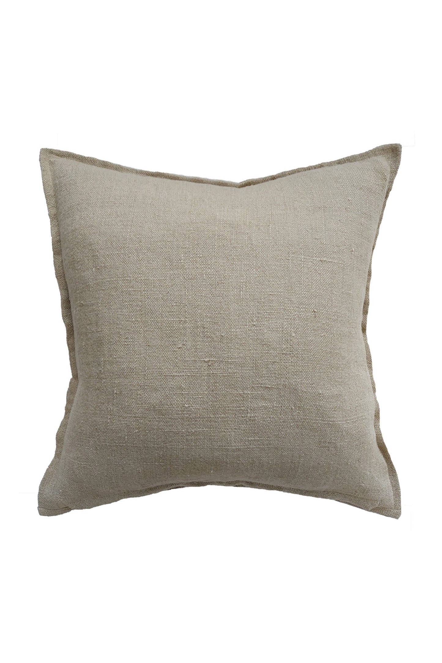 Baya Flaxmill Linen Cushion - Doeskin